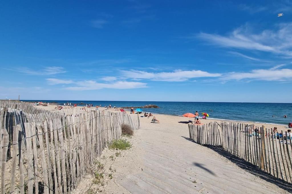 Chez Laura Et Benjamin ! Maison A La Plage Climatisee 弗龙蒂尼昂 外观 照片
